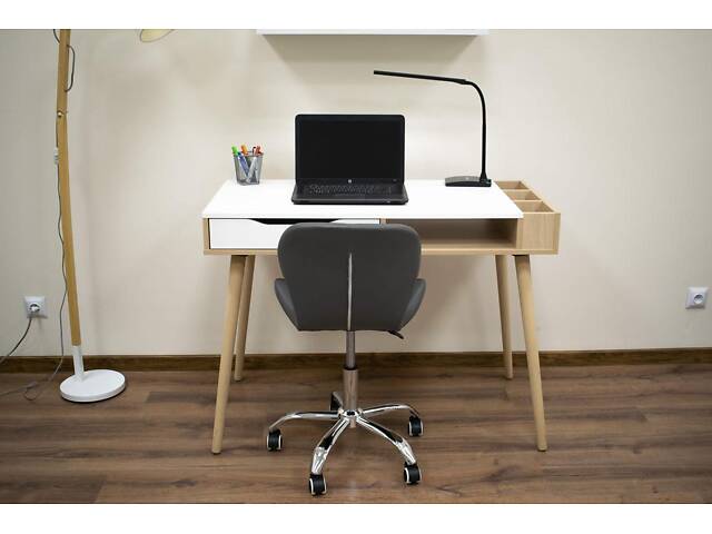 Кресло LEOBERT AVOLA 73,5х46,5 см Серый - Фото 2