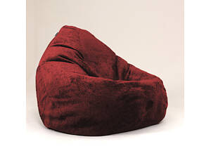 Кресло мешок груша Букле XXXXL Бордовый