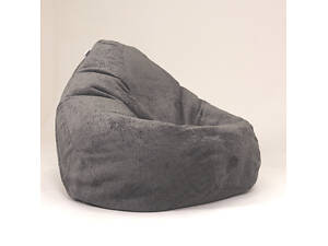 Кресло мешок груша Букле XXXXL Серый (Pewter)