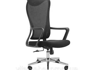 Крісло Richman Етер Хром M-1 (Tilt) Сітка чорна