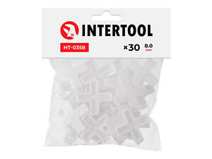 Крестики для плитки Intertool 8 мм (30 шт.) (HT-0358)