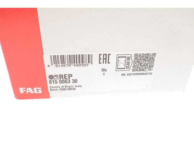 Кріплення розпорки МакФерсон FAG 815 0063 30 Mercedes Sprinter 9013230085, 9013231185, A9013230085 - Фото 4