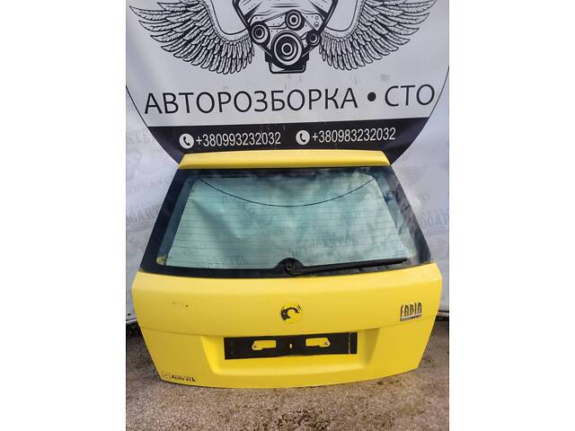 Кришка багажника skoda fabia 1 1999-2007 хетч l17