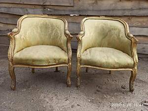 Крісла-мушлі, пара. Під повну реставрацію. Італійські ?? ? ?