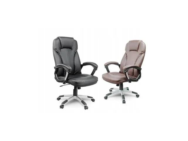 Крилесо офісне Just Sit ARIZO — коричневий (з незначним ушкодженням) - Фото 4