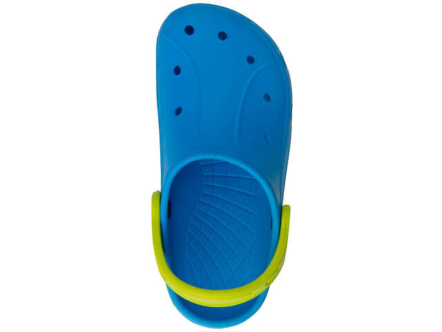 Кроксы Aqua Speed LIMA 9958 голубой, желтый Дет 32 555-02 32 - Фото 3