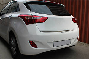 Кромка багажника (HB, нерж) для Hyundai I-30 2012-2017 гг.