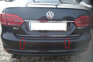 Кромка багажника (нерж) 2011-2014 для Volkswagen Jetta