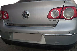 Кромка багажника (нерж) Carmos - Турецкая сталь для Volkswagen Passat B6 2006-2012 гг.
