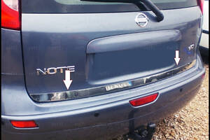 Кромка багажника (нерж.) для Nissan Note 2004-2013гг.