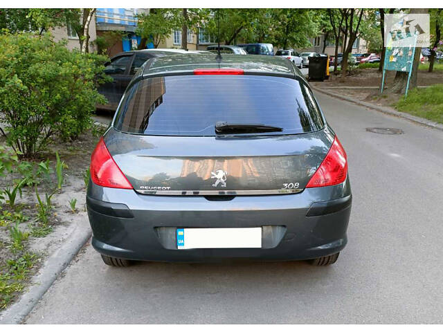 Кромка багажника (нерж.) для Peugeot 308 2007-2013 гг