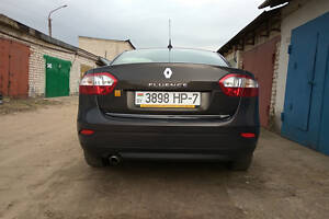 Кромка багажника (нерж.) для Renault Fluence 2009-2016 гг.