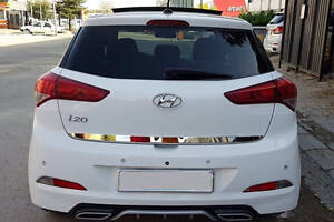 Кромка багажника 2014-2018 (нерж.) для Hyundai I-20