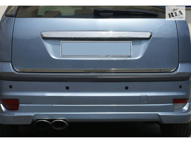 Кромка багажника (HB, нерж.) для Ford Focus II 2008-2011 гг - Фото 1