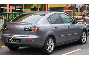 Кромка багажника SD (нерж.) для Mazda 3 2003-2009 гг