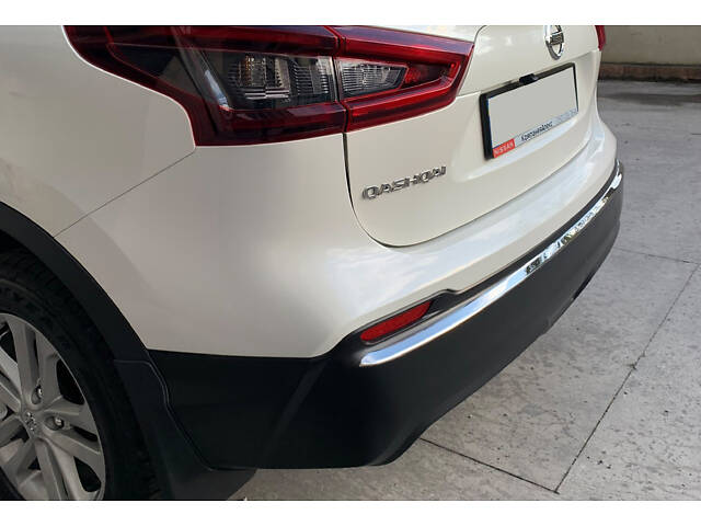 Кромка бампера (нерж) для Nissan Qashqai 2014-2021 гг - Фото 1