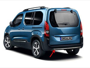 Кромка бампера Omsa Line для Toyota Proace City