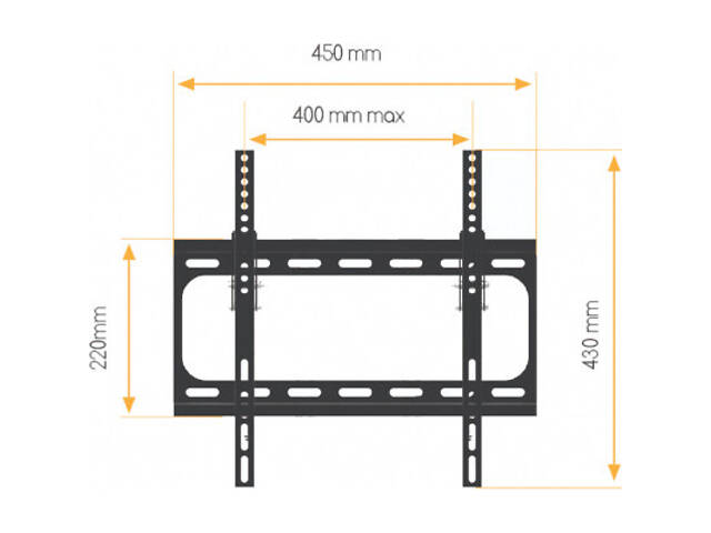 Кронштейн ACCLAB AL-FR40/T (1283126485794) - Фото 2