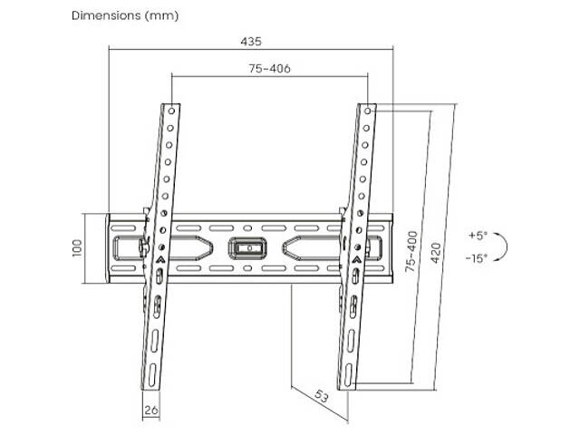 Кронштейн Brateck KL36-44T - Фото 5