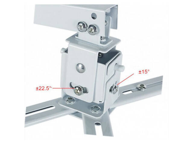 Кронштейн для проєктора Charmount PRB63-100 white - Фото 7