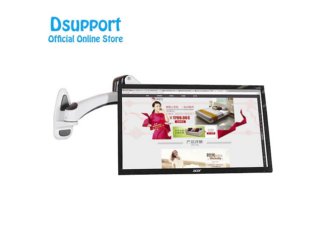 Кронштейн для телевізора з нахилом та поворотом XPRO R-400B (234573675_619) - Фото 5