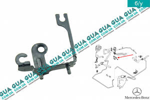 Кронштейн електромагнитный клапан печки ( отопителя ) на два выхода A2108300014 Mercedes / МЕРСЕДЕС E-CLASS 1995- / Е-КЛ