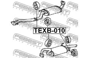 Кронштейн глушителя HYUNDAI XG / HYUNDAI I30 / HYUNDAI H100 1982-2019 г.