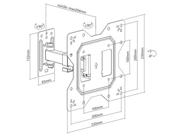 Кронштейн ITech LCD522B - Фото 5