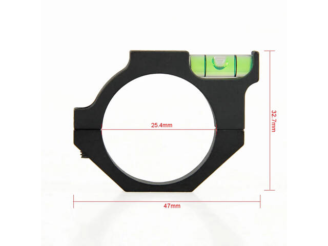 Кронштейн кольцо с уровнем диаметр 25.4 мм Balight №0083 - Фото 2