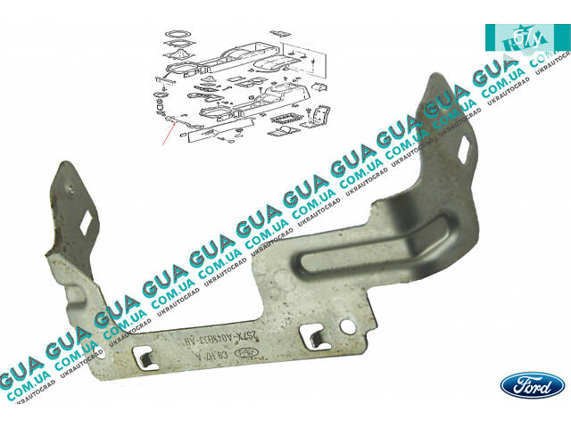 Кронштейн консолі 2S7XA045B33AB Ford/ФОРД MONDEO III 2001-2007/МОНДЕО 3