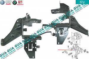 Кронштейн крепления блока АБС / ABS 8E0614119L Audi / АУДИ A4 2004-2011, Audi / АУДИ A4 Allroad 2004-2011, VW / ВОЛЬКС В