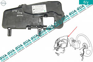 Кронштейн крепления датчика подушки безопасности передней двери ( левая ) 90589764 Opel / ОПЕЛЬ ASTRA G 1998-2005 / АС