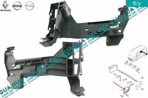 Кронштейн крепления клыка бампера задний левый 7701692585 Nissan / НИССАН INTERSTAR 1998-2010 / ИНТЭРСТАР 98-10, Opel /