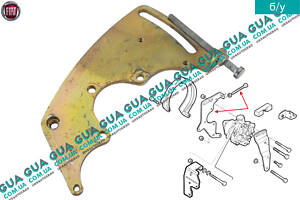 Кронштейн кріплення насоса гідропідсилювача керма/натягувач ( ГУРа ) 46774017 Fiat/ФІАТ DOBLO 2000-2005/ДОБЛО 00-05,