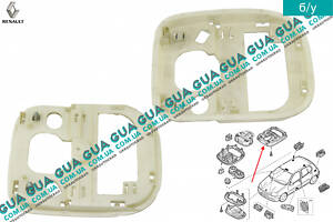 Кронштейн кріплення плафона підсвічування/ліхтаря освітлення салону 8200098174 Renault/РЕНО CLIO II/КЛІО 2
