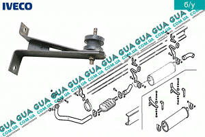 Кронштейн крепления выхлопной системы ( подушка / опора ) 93825608 Iveco / ИВЕКО DAILY II 1989-1999 / ДЭЙЛИ Е2 89-99, Iv