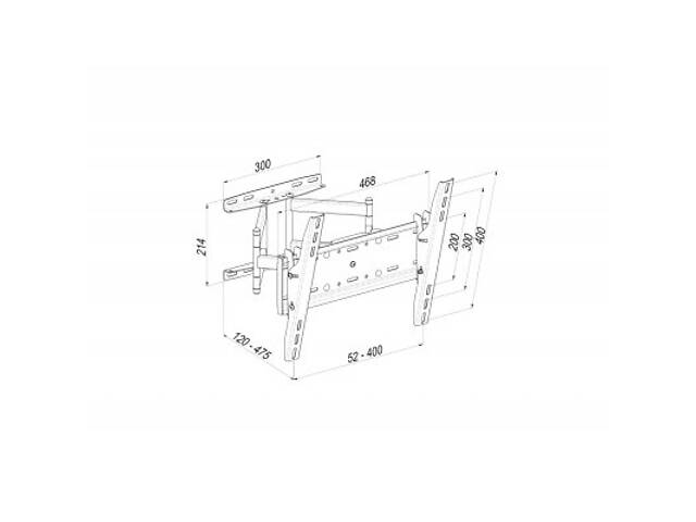 Кронштейн KSL WMO-6246T - Фото 3