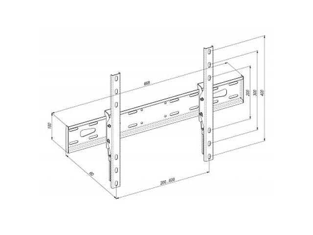 Кронштейн KSL WMO-8261N - Фото 2