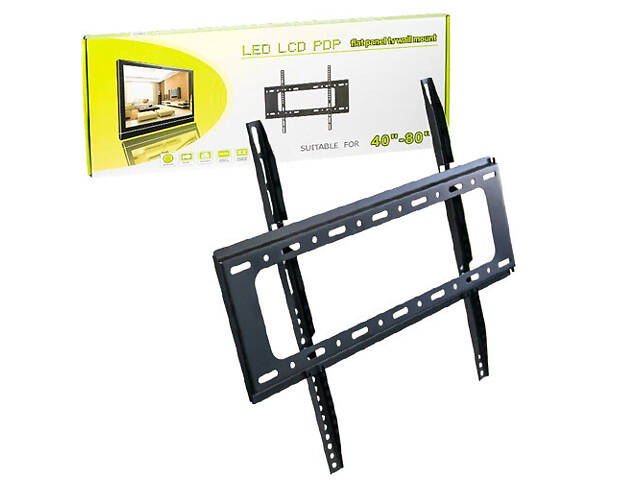 Кронштейн настінний, кріплення для телевізора ТВ монітора, 40-80'. - Фото 5