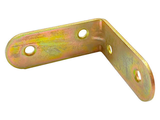 Кронштейн TNX №5 52 х 52 х 20мм жовтий цинк (К-5-ЖЦ) (10 шт.) - Фото 1