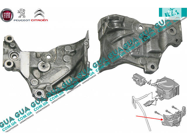 Кронштейн топливного фильтра 505932 Citroen / СИТРОЭН JUMPY III 2007- / ДЖАМПИ 3, Citroen / СИТРОЭН BERLINGO (M59) 2003-