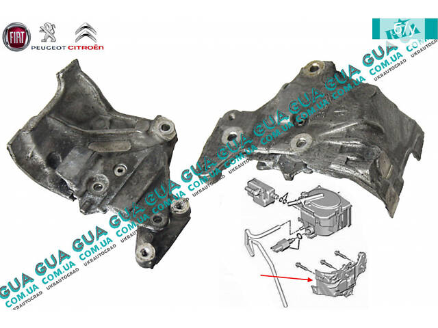 Кронштейн топливного фильтра 505932 Citroen / СИТРОЭН JUMPY III 2007- / ДЖАМПИ 3, Citroen / СИТРОЭН BERLINGO (M59) 2003-