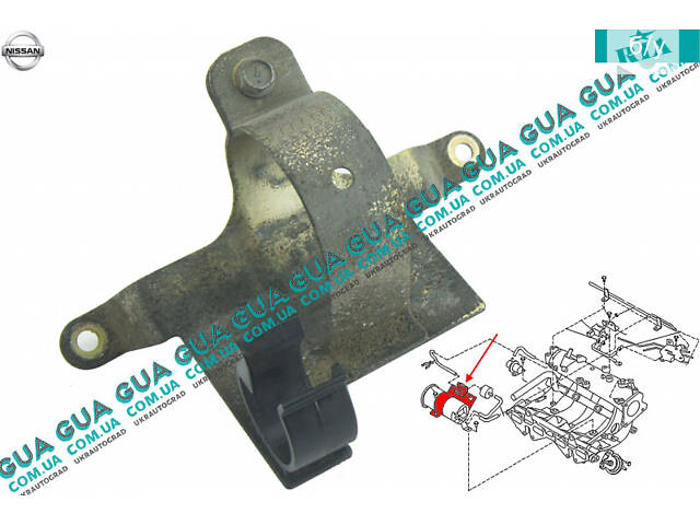 Кронштейн вакуумного бачка ( резервуара ) 1643935F10 Nissan / НИССАН ALMERA N16 / АЛЬМЭРА Н16