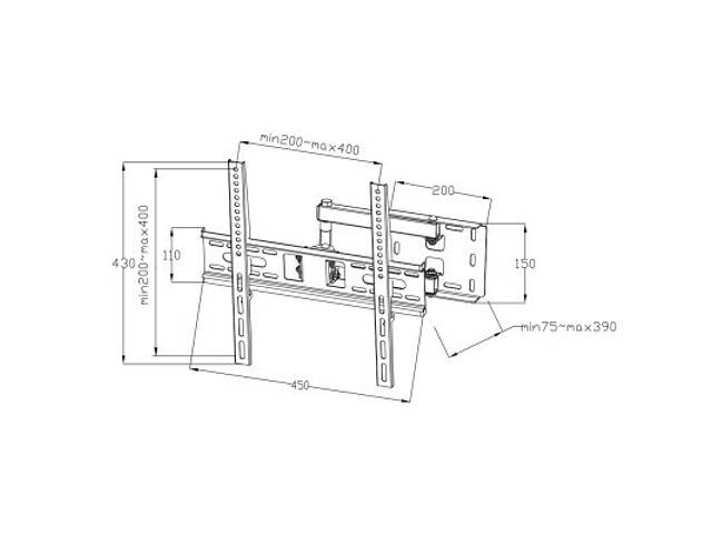 Кронштейн Vinga TM32-4453 - Фото 8