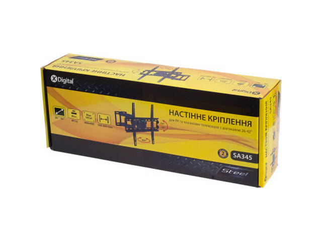 Кронштейн X-Digital STEEL SA345 Black - Фото 3