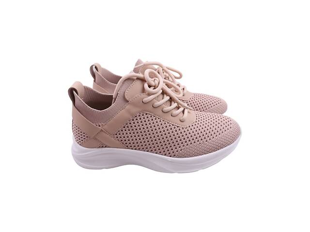 Кросівки жіночі Farinni капучіно текстиль 344-23LK 38 - Фото 1