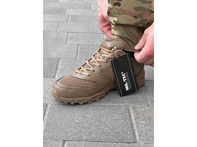 Кроссовки тренировочные MIL-TEC Bundeswehr Sport Shoes Coyote - Фото 2