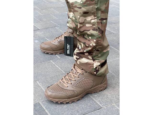 Кроссовки тренировочные MIL-TEC Bundeswehr Sport Shoes Coyote - Фото 4
