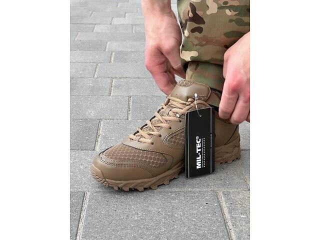 Кроссовки тренировочные MIL-TEC Bundeswehr Sport Shoes Coyote - Фото 6