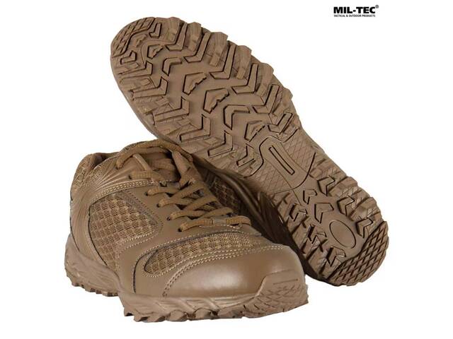 Кроссовки тренировочные MIL-TEC Bundeswehr Sport Shoes Coyote - Фото 10